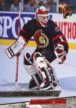 #378 Craig Billington - Ottawa Senators - 1993-94 Ultra Hockey