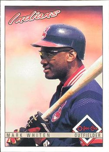 #378 Mark Whiten - Cleveland Indians - 1993 O-Pee-Chee Baseball