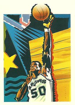 #378 David Robinson - San Antonio Spurs - 1990-91 Hoops Basketball