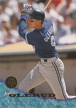 #378 John Olerud - Toronto Blue Jays - 1994 Leaf Baseball