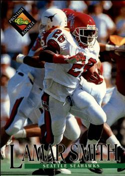 #378 Lamar Smith - Seattle Seahawks - 1994 Pro Line Live Football