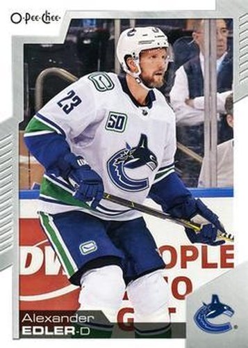 #378 Alexander Edler - Vancouver Canucks - 2020-21 O-Pee-Chee Hockey