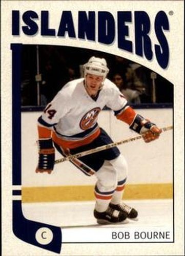 #378 Bob Bourne - New York Islanders - 2004-05 In The Game Franchises US East Hockey