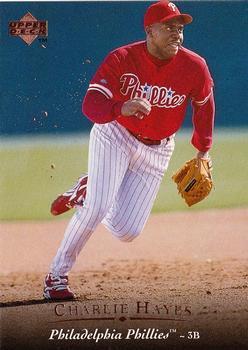 #378 Charlie Hayes - Philadelphia Phillies - 1995 Upper Deck Baseball