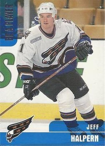 #378 Jeff Halpern - Washington Capitals - 1999-00 Be a Player Memorabilia Hockey