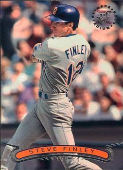 #378 Steve Finley - San Diego Padres - 1996 Stadium Club Baseball