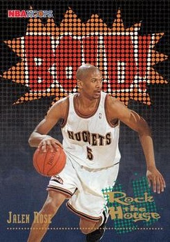 #378 Jalen Rose - Denver Nuggets - 1995-96 Hoops Basketball