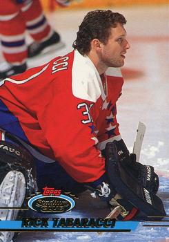 #378 Rick Tabaracci - Washington Capitals - 1993-94 Stadium Club Hockey