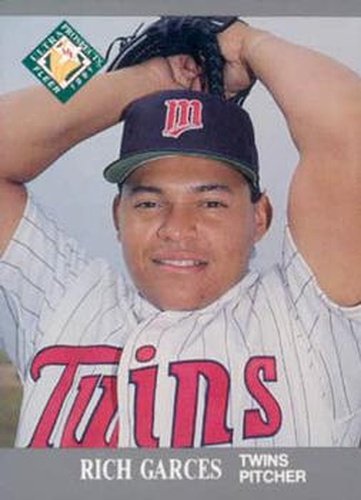 #378 Rich Garces - Minnesota Twins - 1991 Ultra Baseball