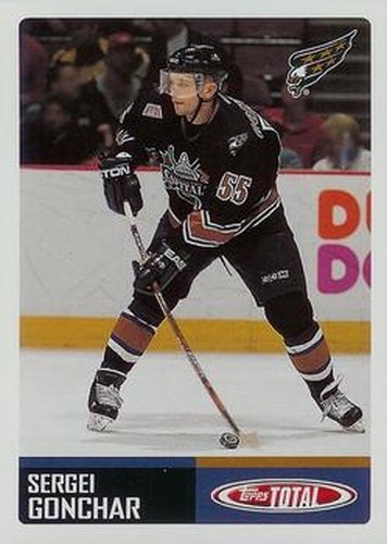 #378 Sergei Gonchar - Washington Capitals - 2002-03 Topps Total Hockey