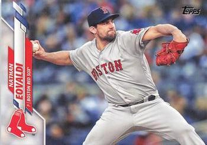 #378 Nathan Eovaldi - Boston Red Sox - 2020 Topps Baseball