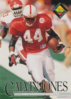 #379 Calvin Jones - Los Angeles Raiders - 1994 Pro Line Live Football
