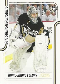 #379 Marc-Andre Fleury - Pittsburgh Penguins - 2011-12 Score Hockey