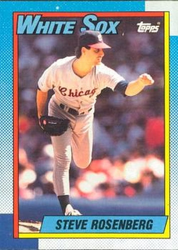 #379 Steve Rosenberg - Chicago White Sox - 1990 O-Pee-Chee Baseball