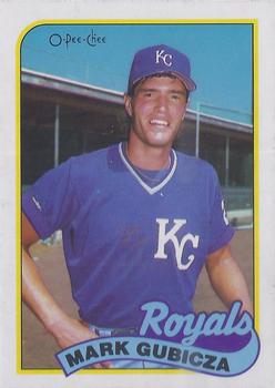 #379 Mark Gubicza - Kansas City Royals - 1989 O-Pee-Chee Baseball