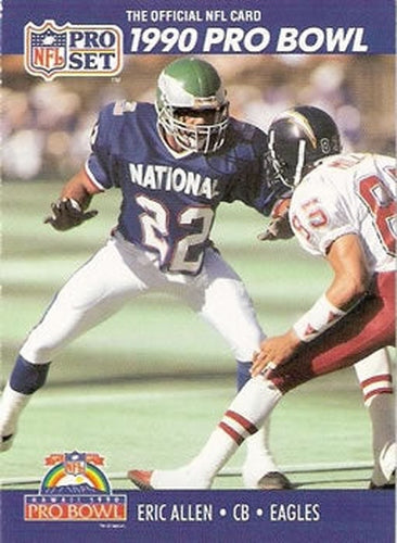 #379 Eric Allen - Philadelphia Eagles - 1990 Pro Set Football