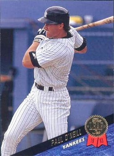 #379 Paul O'Neill - New York Yankees - 1993 Leaf Baseball