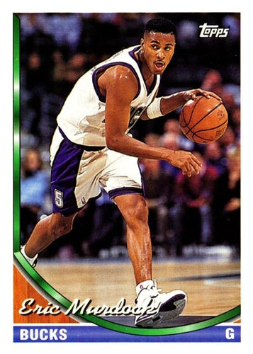 #379 Eric Murdock - Milwaukee Bucks - 1993-94 Topps Basketball