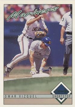 #379 Omar Vizquel - Seattle Mariners - 1993 O-Pee-Chee Baseball