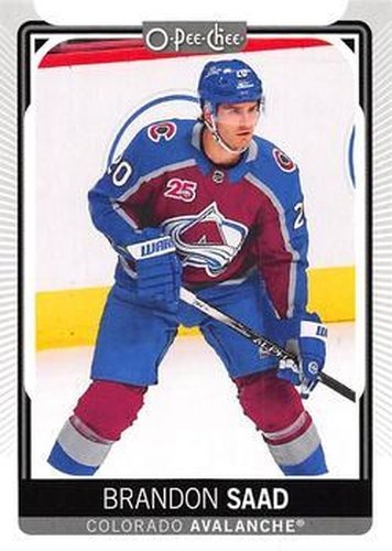 #379 Brandon Saad - Colorado Avalanche - 2021-22 O-Pee-Chee Hockey