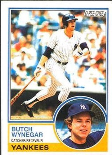 #379 Butch Wynegar - New York Yankees - 1983 O-Pee-Chee Baseball