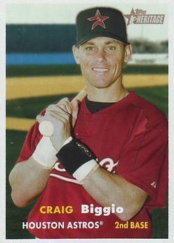 #379 Craig Biggio - Houston Astros - 2006 Topps Heritage Baseball