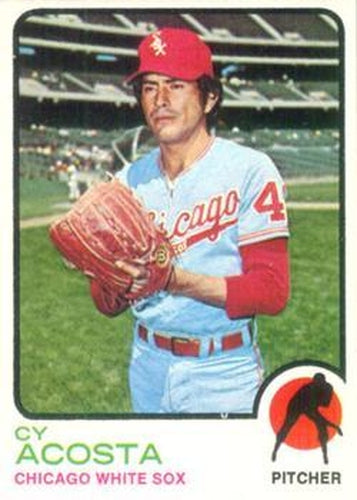 #379 Cy Acosta - Chicago White Sox - 1973 Topps Baseball