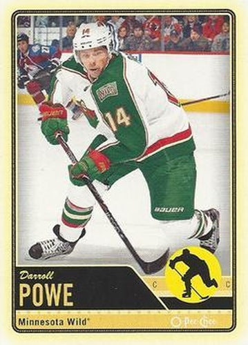 #379 Darroll Powe - Minnesota Wild - 2012-13 O-Pee-Chee Hockey