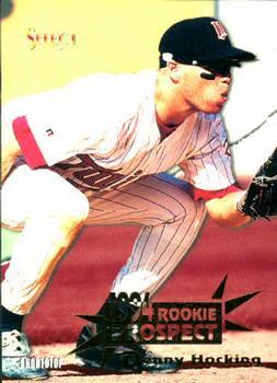 #379 Denny Hocking - Minnesota Twins - 1994 Select Baseball