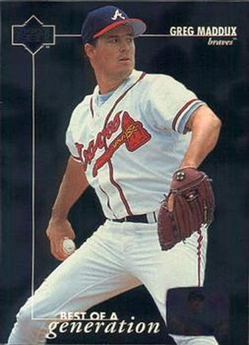 #379 Greg Maddux - Atlanta Braves - 1996 Upper Deck Baseball