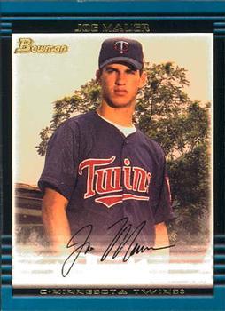 #379 Joe Mauer - Minnesota Twins - 2002 Bowman Baseball