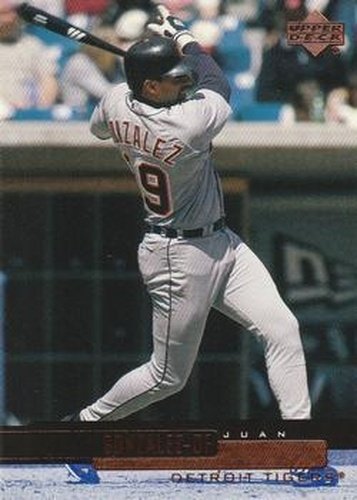 #379 Juan Gonzalez - Detroit Tigers - 2000 Upper Deck Baseball