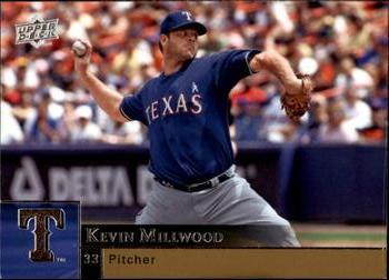 #379 Kevin Millwood - Texas Rangers - 2009 Upper Deck Baseball
