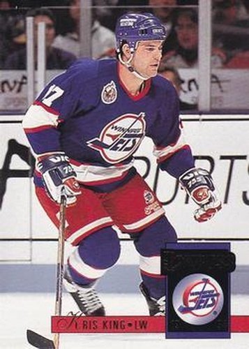 #379 Kris King - Winnipeg Jets - 1993-94 Donruss Hockey