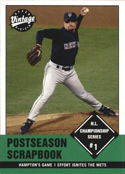 #379 Mike Hampton - New York Mets - 2001 Upper Deck Vintage Baseball
