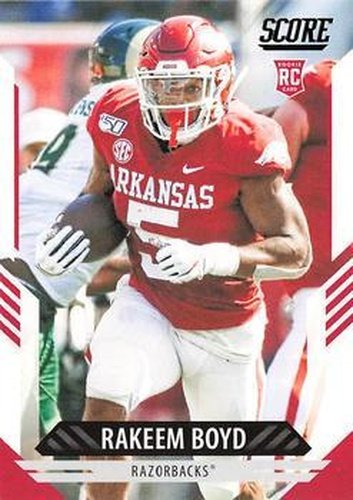 #379 Rakeem Boyd - Arkansas Razorbacks - 2021 Score Football