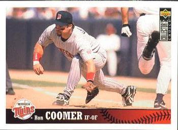 #379 Ron Coomer - Minnesota Twins - 1997 Collector's Choice Baseball