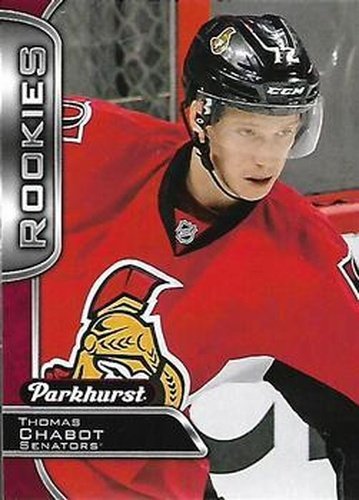#379 Thomas Chabot - Ottawa Senators - 2016-17 Parkhurst - Red Hockey