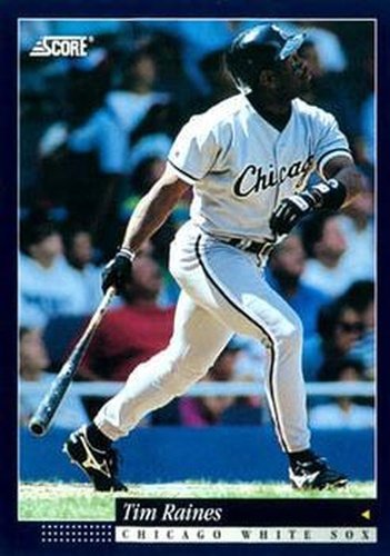 #379 Tim Raines - Chicago White Sox -1994 Score Baseball