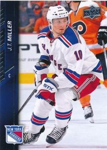 #379 J.T. Miller - New York Rangers - 2015-16 Upper Deck Hockey