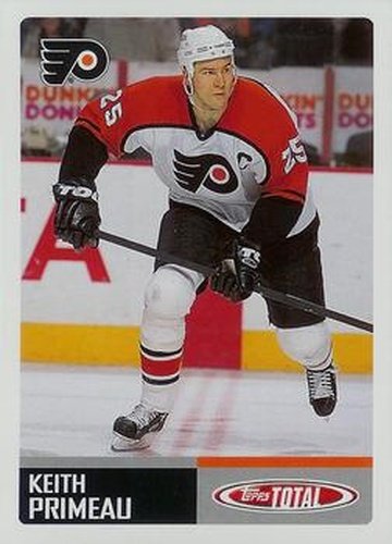 #379 Keith Primeau - Philadelphia Flyers - 2002-03 Topps Total Hockey