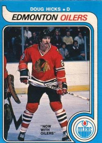 #379 Doug Hicks - Edmonton Oilers - 1979-80 O-Pee-Chee Hockey
