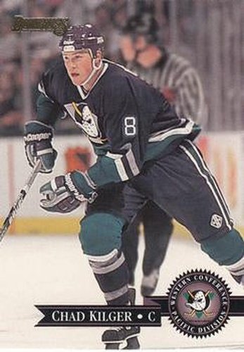 #379 Chad Kilger - Anaheim Mighty Ducks - 1995-96 Donruss Hockey