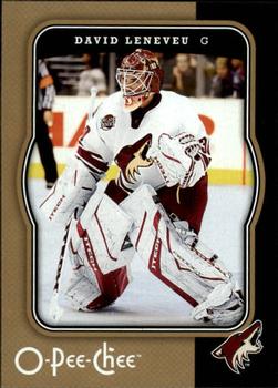 #379 David Leneveu - Phoenix Coyotes - 2007-08 O-Pee-Chee Hockey