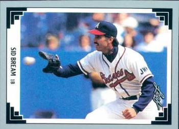 #379 Sid Bream - Atlanta Braves - 1991 Leaf Baseball