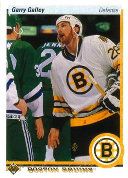 #379 Garry Galley - Boston Bruins - 1990-91 Upper Deck Hockey