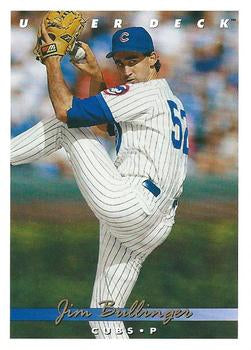 #379 Jim Bullinger - Chicago Cubs - 1993 Upper Deck Baseball