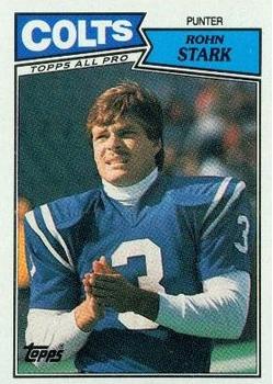 #379 Rohn Stark - Indianapolis Colts - 1987 Topps Football