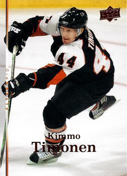 #379 Kimmo Timonen - Philadelphia Flyers - 2007-08 Upper Deck Hockey