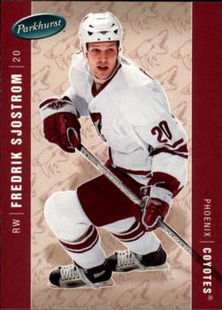 #379 Fredrik Sjostrom - Phoenix Coyotes - 2005-06 Parkhurst Hockey